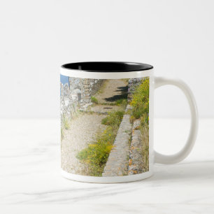 Italië, Sicilië, Cefalu, Klifwandelpad, La Tweekleurige Koffiemok