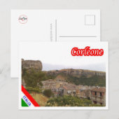 Italië - Sicilië - Corleone - Briefkaart (Voorkant / Achterkant)