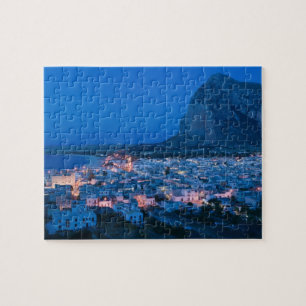 Italië, Sicilië, SAN VITO LO CAPO, Resortstad Legpuzzel