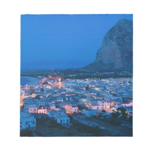 Italië, Sicilië, SAN VITO LO CAPO, Resortstad Notitieblok