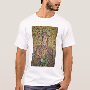 ITALIË, Sicilië, TAORMINA: Corso Umberto 1, Mozaïe T-shirt