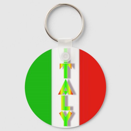 Italië Sleutelhanger (Voorkant)
