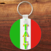 Italië Sleutelhanger (Voorkant)