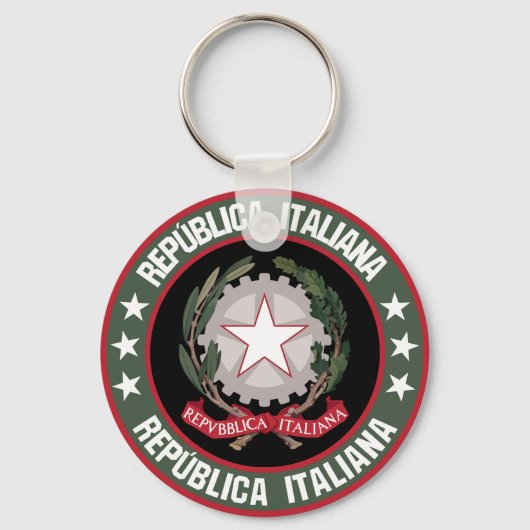 Italië Sleutelhanger (Voorkant)