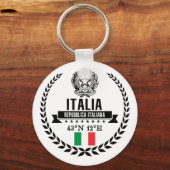 Italië Sleutelhanger (Voorkant)