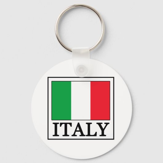 Italië Sleutelhanger (Voorkant)