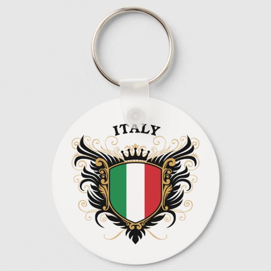 Italië Sleutelhanger (Voorkant)