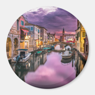 Italië - Souvenir - Venetië - kanaal Magneet
