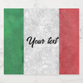 Italië Sparkling Wijnetiket (Enkel label)