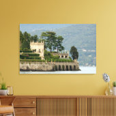 Italië, Stresa, Maggiore-meer, Isola Bella 2 Canvas Afdruk (Insitu (Woonkamer))