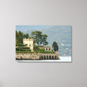 Italië, Stresa, Meer van Maggiore, Isola Bella 2 Canvas Afdruk