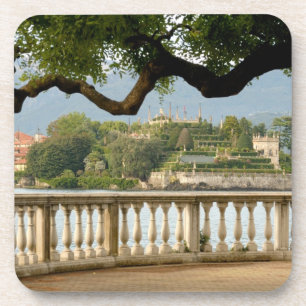 Italië, Stresa, Meer van Maggiore, Isola Bella Onderzetter