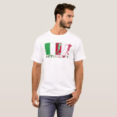 italië t-shirt (Voorkant volledig)