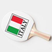 Italië Tafeltennisbatje (Zijkant)