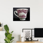 Italië Tea Cup Poster (Thuiskantoor)
