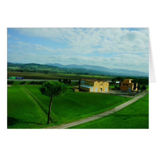 Italië - Toscaanse platteland (Voorkant Horizontaal)