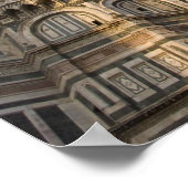 Italië, Toscane, Florence. De Duomo. 2 Poster (Hoek)