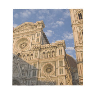 Italië, Toscane, Florence. De Duomo. Notitieblok