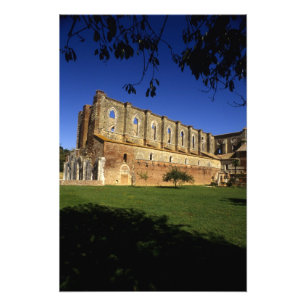 Italië: Toscane, Massa Marittima, San Galgano Foto Afdruk