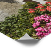 Italië, Toscane, Pienza. Buitengrens Poster (Hoek)