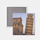 Italië, Toscane, Pisa Leaning Tower of Pisa en Magneet (Voorkant / Achterkant)