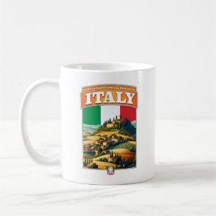Italië Toscane Platteland Europa Koffiemok