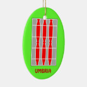 Italië - Umbrië kerstversiering Keramisch Ornament (Rechts)