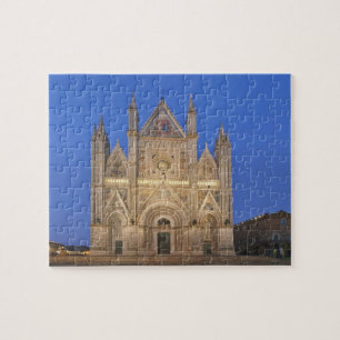 Italië, Umbrië, Orvieto, Cathedraal Orvieto Legpuzzel
