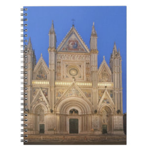 Italië, Umbrië, Orvieto, Dom van Orvieto Notitieboek