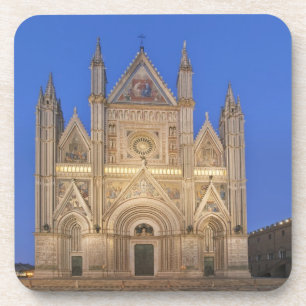 Italië, Umbrië, Orvieto, Dom van Orvieto Onderzetter