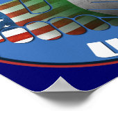 Italie USA Friendship Poster (Coin)