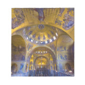 Italië, Venetië. Binnenkant van de St. Marks kathe Notitieblok (Voorkant)