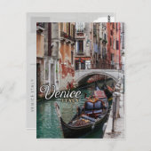Italië Venetië Briefkaart (Voorkant / Achterkant)