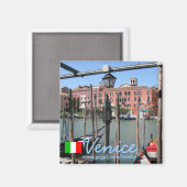 Italië Venetië cool magneet ontwerp (Voorkant / Achterkant)