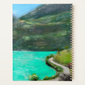 Italië Venetië grote gracht schilderij Planner (Achterkant)