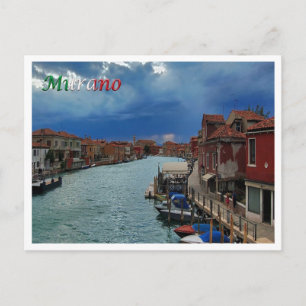 Italië - Venetië - Murano - Briefkaart