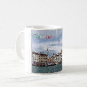 Italië - Venetië - Silhouet - Koffiemok (Voorkant links)