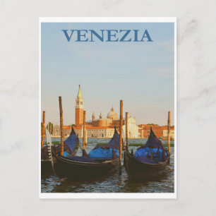 Italië Venetië Vintage Travel Briefkaart