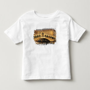 Italië, Veneto, Venetië, Canal Grande en Rialto Kinder Shirts