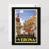 Italië Verona Briefkaart (Voorkant / Achterkant)