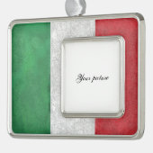 Italië Verzilverd Kader Ornament (Links)