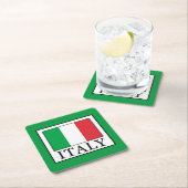 Italië Vierkante Kartonnen Onderzetter (Insitu)