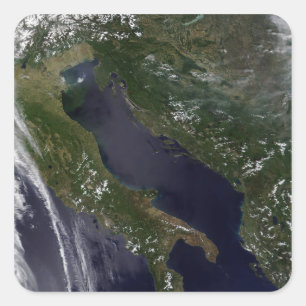 Italië Vierkante Sticker