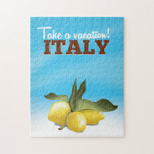 Italië vintage reisposter legpuzzel