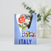 Italië vintage reizen briefkaart (Staand voorkant)