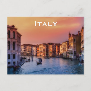 Italië Vintage Reizen Toerisme Advertentie Briefkaart