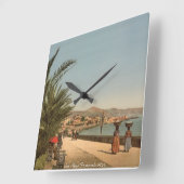 Italie vintage - San Remo Promenade horloge (Angle)