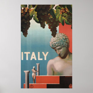 Italië Vintage Travel Poster