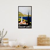 Italië: Vintage Travel Poster (Keuken)