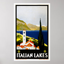 Italië: Vintage Travel Poster